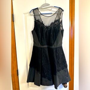 Gorgeous Bebe black dress, sz 12